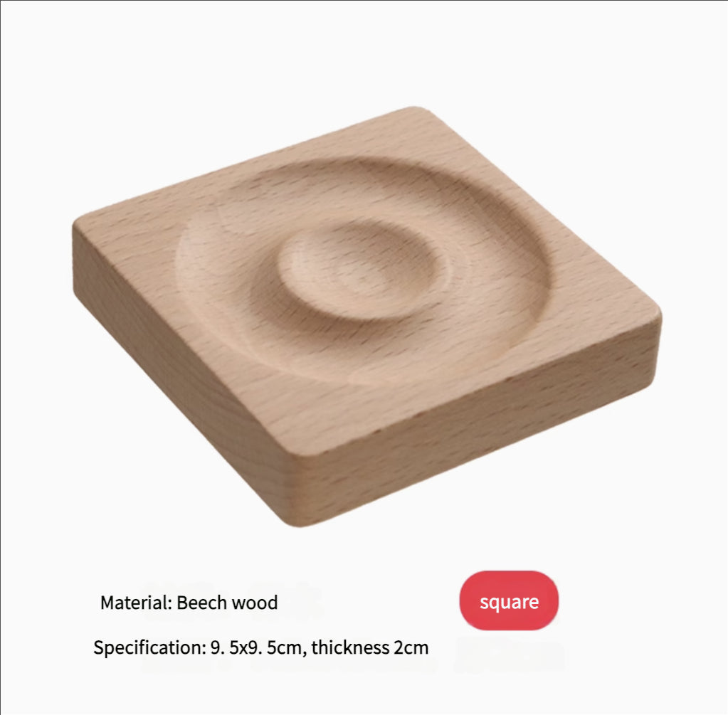 Professional Jewelry Display Stand - Solid Wood Bracelet Organizer with 12 Slots (Retail Store Showcase)