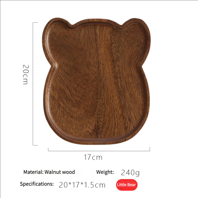 3-Tier Afternoon Tea Stand - Hand-Painted Wood Tray for Scones & Macarons (Gift-Ready Packaging)