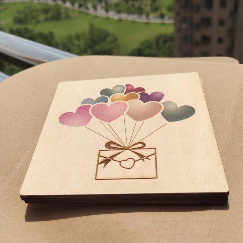 Luxury Birthday Greeting Card - Gold Foil Embossed & Handwritten Style (Personalized Photo & Text)