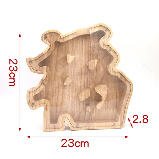 Lucky Piggy Bank 2025 New Gift Piggy Bank Zero Cash Box Living Room Decoration Holiday Wedding Birthday Gift