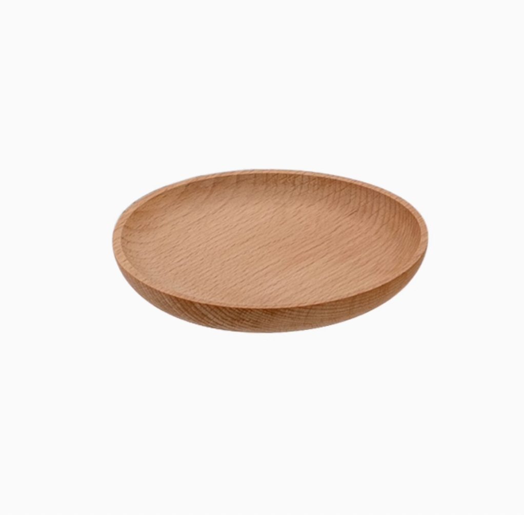 Solid Wood Coaster, Ebony Insulation Mat, Heat-Resistant Dining Mat, Wooden Tea Cup Mat, Cup Holder, Japanese Style Wooden Mat