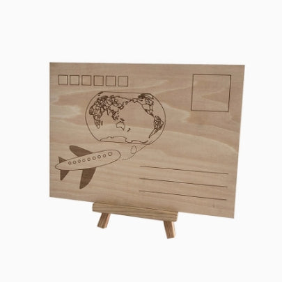 Luxury Laser-Cut Wooden Invitations - Custom Wedding/Birthday Cards with Gold Foil Stamping (100% Handmade)