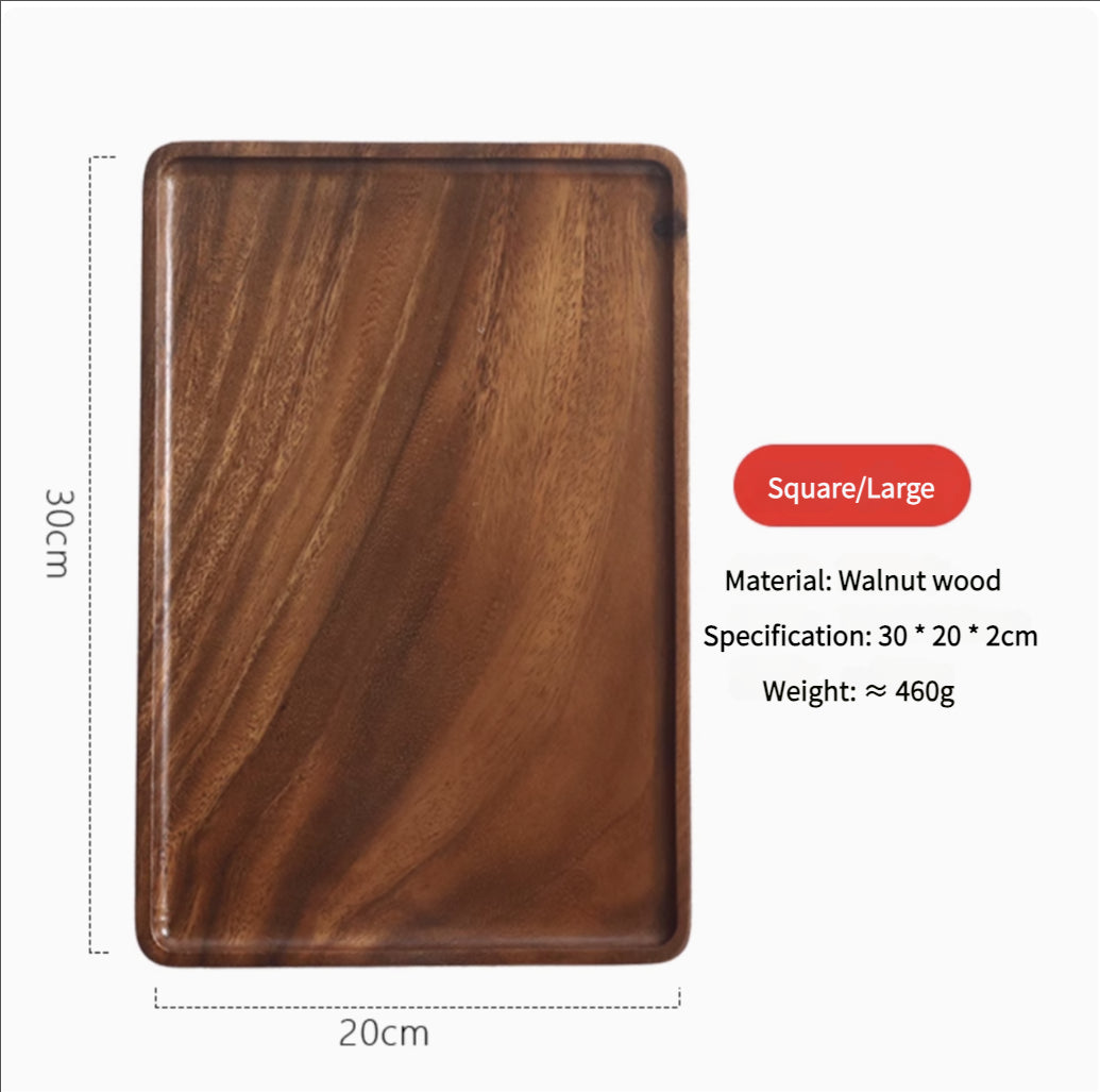 Breakfast in Bed Tray - Dual-Layer Japanese Style for Dim Sum/Tea (Non-Slip Design)