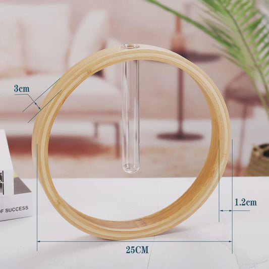 Scandinavian Wall Flower Pots - Minimalist Hanging Hydroponics for Indoor Plants | Geometric Wall Art & Home Greenery Decor