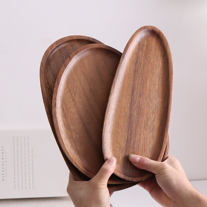 Solid Wood Tray, Japanese Breakfast Coffee, Tea Cup Plate, Dry Tea Plate, Afternoon Tea Set, Bread, Dim Sum Plate