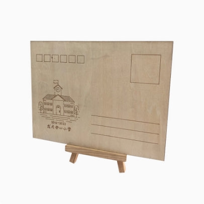 Luxury Laser-Cut Wooden Invitations - Custom Wedding/Birthday Cards with Gold Foil Stamping (100% Handmade)