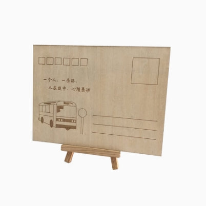 Luxury Laser-Cut Wooden Invitations - Custom Wedding/Birthday Cards with Gold Foil Stamping (100% Handmade)