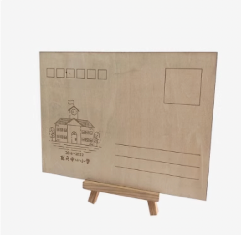 Luxury Laser-Cut Wooden Invitations - Custom Wedding/Birthday Cards with Gold Foil Stamping (100% Handmade)