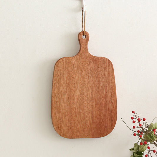 Solid Wood Cutting Board, Kitchen Cutting Fruit Board With Handle, Wooden Steak Breadboard, Cutting Vegetable Board, Cutting Board