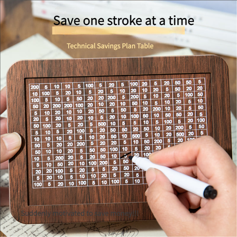 2025 New Type Savings Can Wooden Only Entry Cannot Exit Savings Can Male and Female Adult Children Advanced Large Capacity Storage