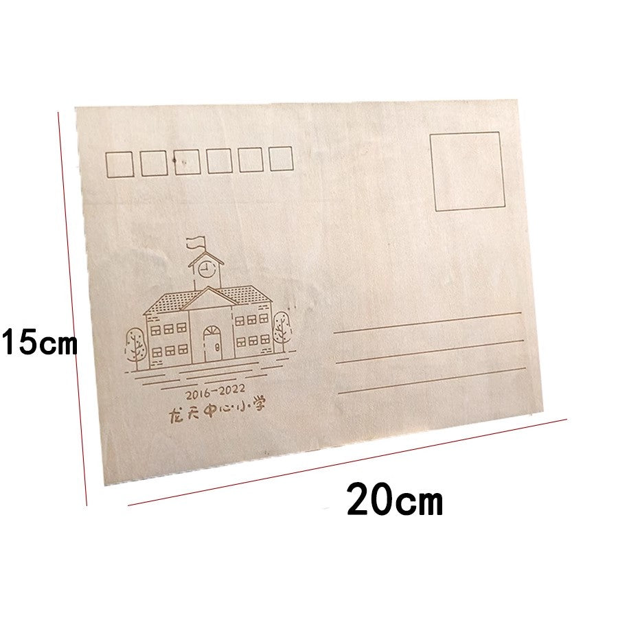 Luxury Laser-Cut Wooden Invitations - Custom Wedding/Birthday Cards with Gold Foil Stamping (100% Handmade)