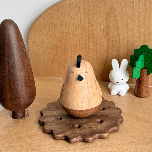 Wholesale Wooden Handicrafts – Creative Cartoon Animal New Year Decorations (Factory Direct, Bulk Discount, Eco-Friendly Gifts)