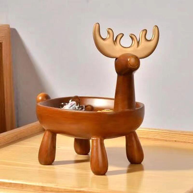 Modern Entryway Organizer - Solid Wood Key Holder with Jewelry Hooks | Wall-Mounted Foyer Decor & Small Item Storage Solution