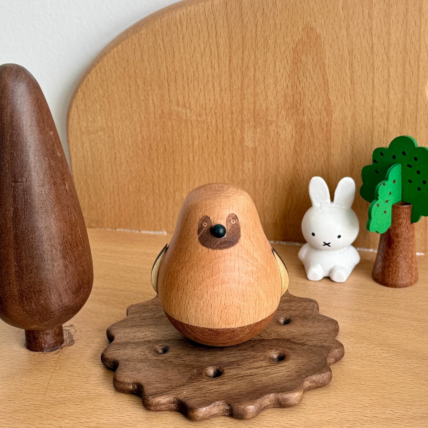 Wholesale Wooden Handicrafts – Creative Cartoon Animal New Year Decorations (Factory Direct, Bulk Discount, Eco-Friendly Gifts)