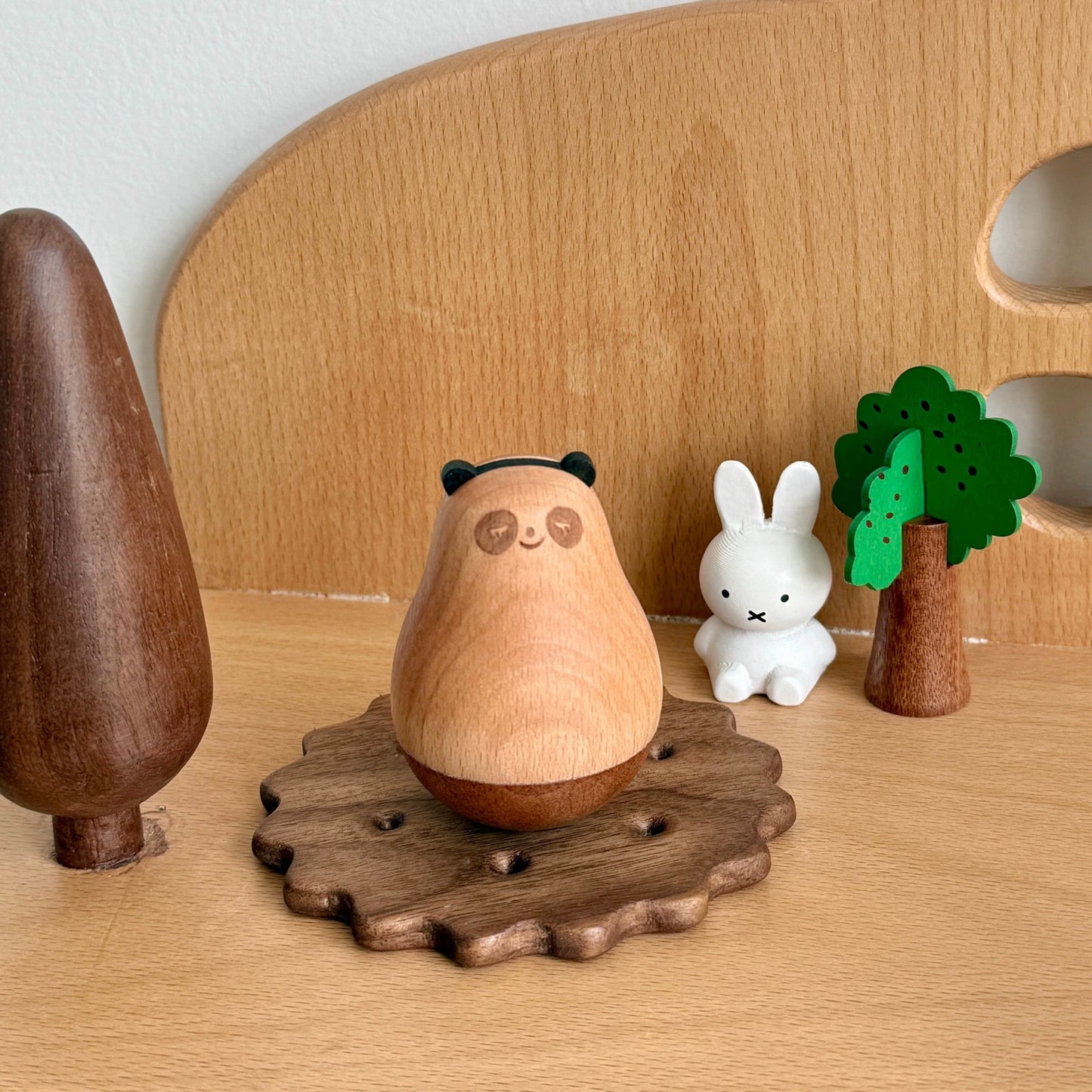 Wholesale Wooden Handicrafts – Creative Cartoon Animal New Year Decorations (Factory Direct, Bulk Discount, Eco-Friendly Gifts)