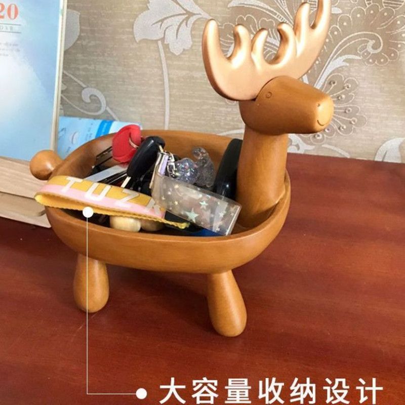 Modern Entryway Organizer - Solid Wood Key Holder with Jewelry Hooks | Wall-Mounted Foyer Decor & Small Item Storage Solution