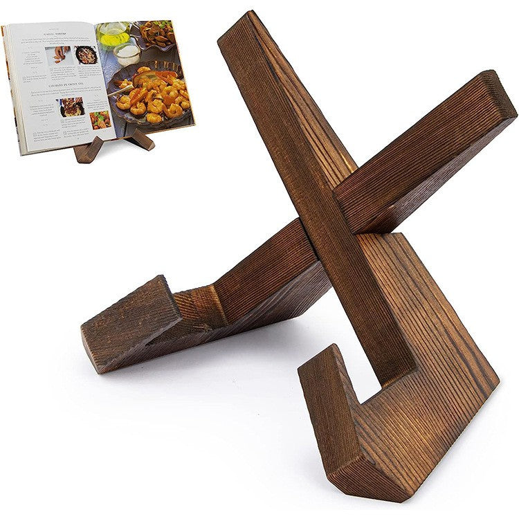 Wooden Restaurant, Home Menu Rack, Kitchen Menu Display Rack, Hanging Study Desk, Reading Wooden Book Stand