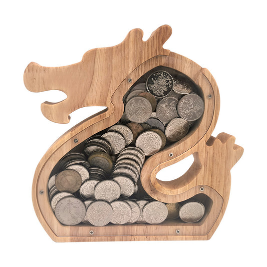 Zodiac Piggy Bank 2025 New Gift Dragon Shaped Piggy Bank Birthday Gift For Girls Newlywed Partner Gift