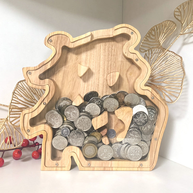 Lucky Piggy Bank 2025 New Gift Piggy Bank Zero Cash Box Living Room Decoration Holiday Wedding Birthday Gift
